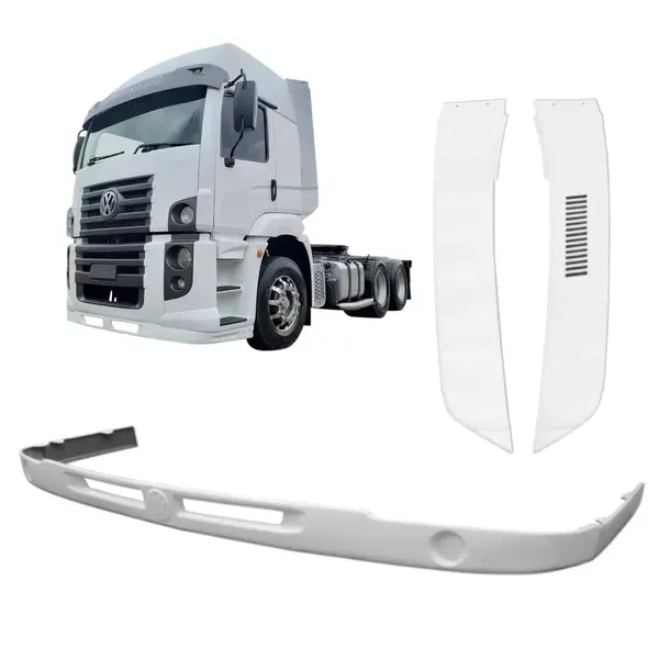 Spoiler e Laterais Cegonheiro VW Constellation Cab Alta