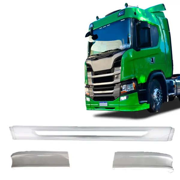 Spoiler Parachoque Caminhão Sc Serie 6 a Partir 2019... s/ Farol