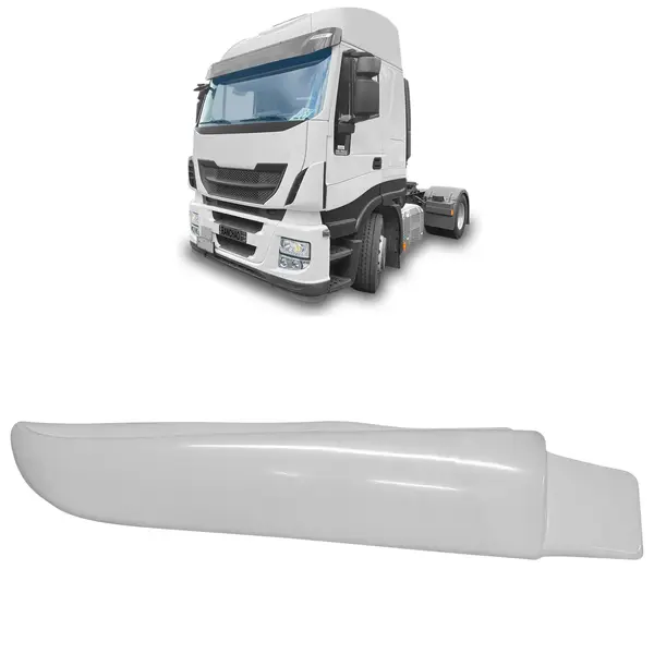 Spoiler Ponteira Caminhão Iveco Stralis Hi-way a Partir 2008... L/d