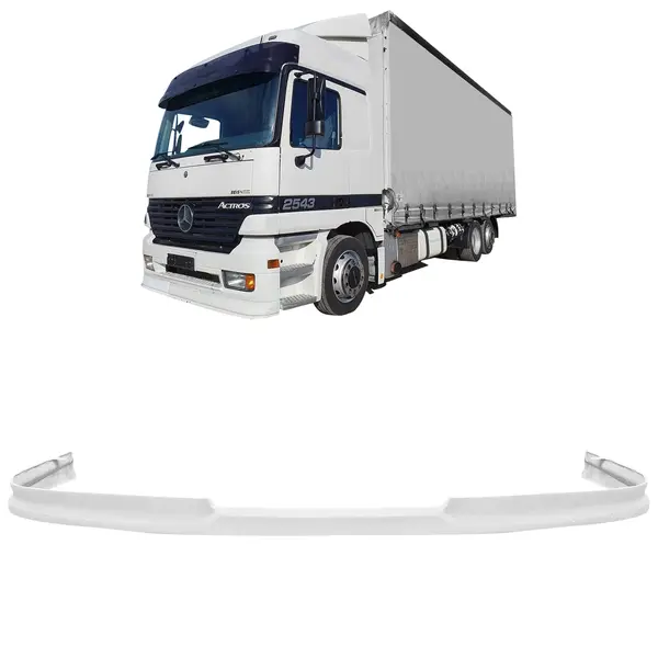 Spoiler Saia Parachoque Caminhão MB Actros 2543 s/ Farol