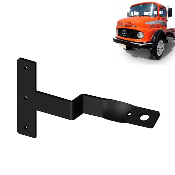 Suporte Antena PX Dianteiro para Caminhão MB 1113 / 1513 / 1313 / 1519 Lado Esquerdo