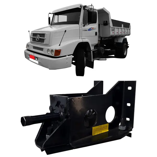 Suporte Estepe Caminhão MB 1418 1620 Atron Aro 22,5 10 Furos