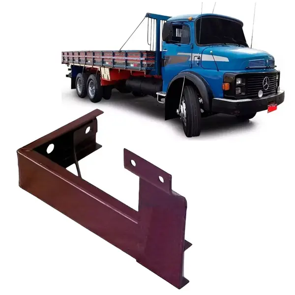 Suporte Lanterna Placa Caminhão MB 1113 L/d Traseiro Ferro