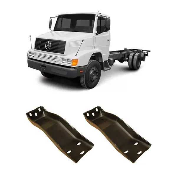 Suporte Parachoque Caminhão MB 1418 1618 2318 Metal Par