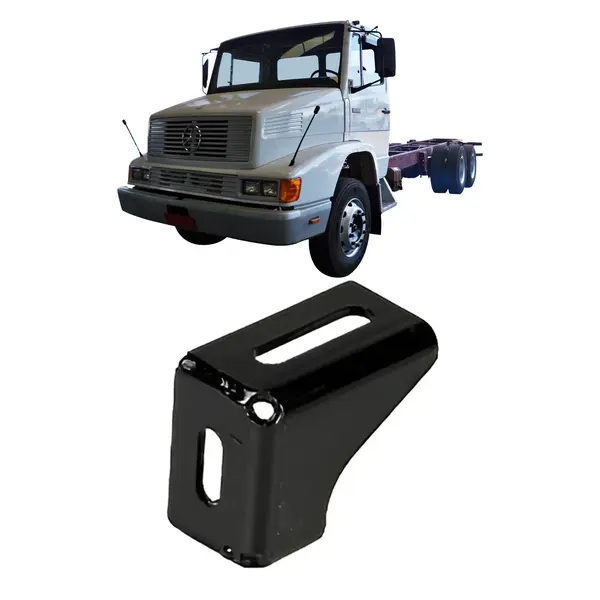 Suporte Parachoque MB 1618 Dianteiro Central L/e em L