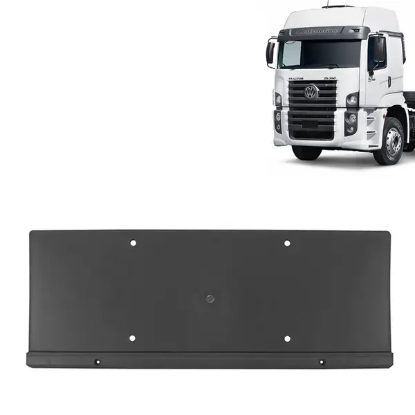 Suporte Placa Dianteira Para-Choque para Caminhão VW Constellation