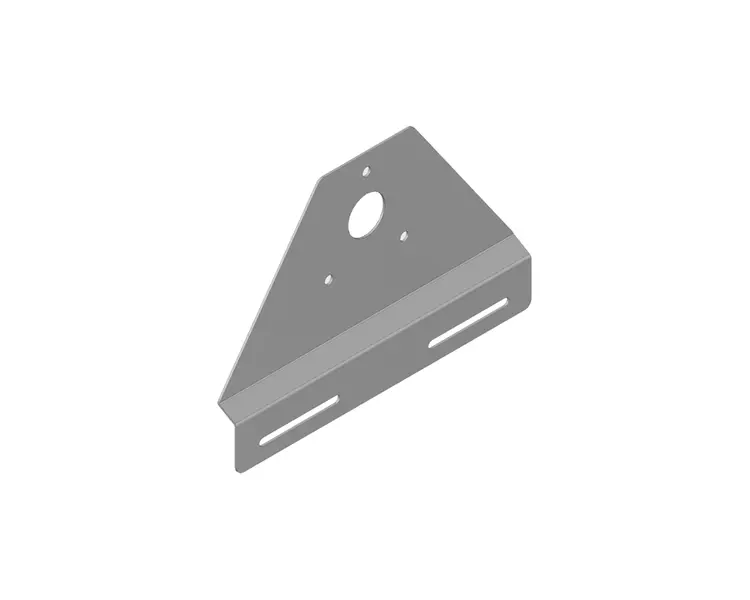 Suporte Placa Tras Chapa F6429 T12945411 BC4513406BASYY 4052 VW 5656