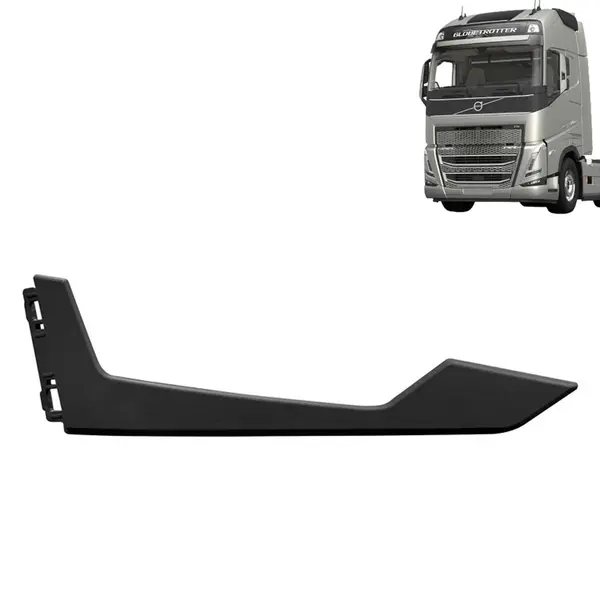 Tampa Acabamento Farol Auxiliar para Caminhão Volvo FH Após 2022 Lado Direito
