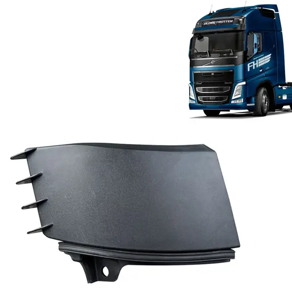 Tampa Acabamento Inferior Para-Brisa para Caminhão Volvo FH após 2015 Lado Direito
