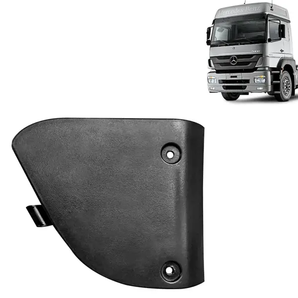 Tampa Acabamento Inferior Para-Choque Dianteiro para Caminhão Mercedes-Benz Axor Lado Direito
