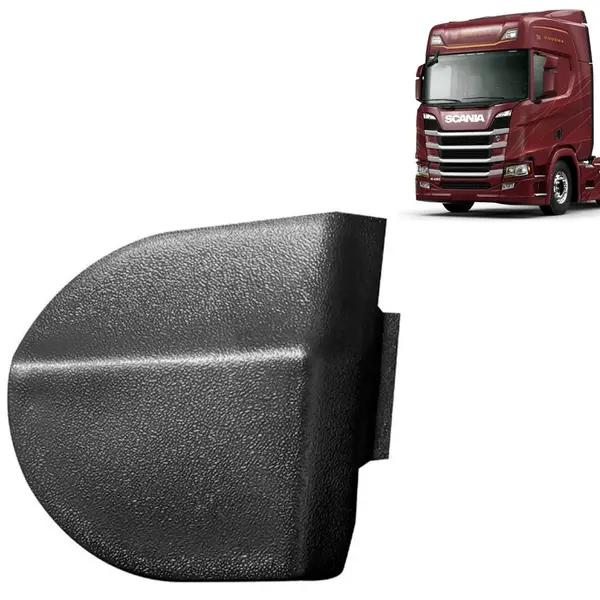 Tampa Acabamento Para-Choque Médio para Caminhão Scania NTG Lado Esquerdo
