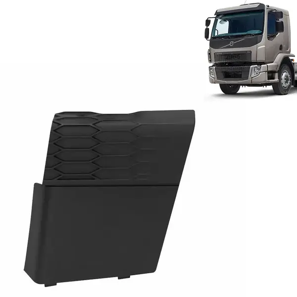 Tampa Acabamento Para-Choque para Caminhão Volvo VM após 2020 Lado Esquerdo