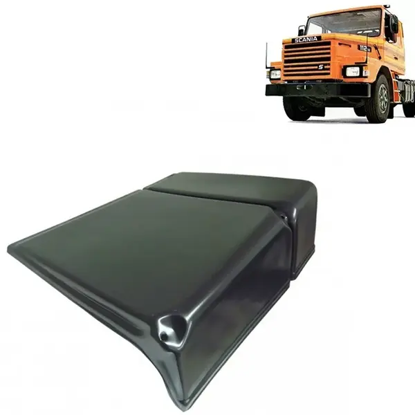Tampa Caixa Bateria em Fibra para Caminhão Scania R – T 112 / 142