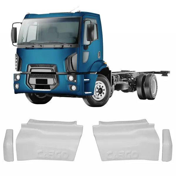 Tampa Estribo Caminhão Ford Cargo 1317 5032 Par 2000 a 2011