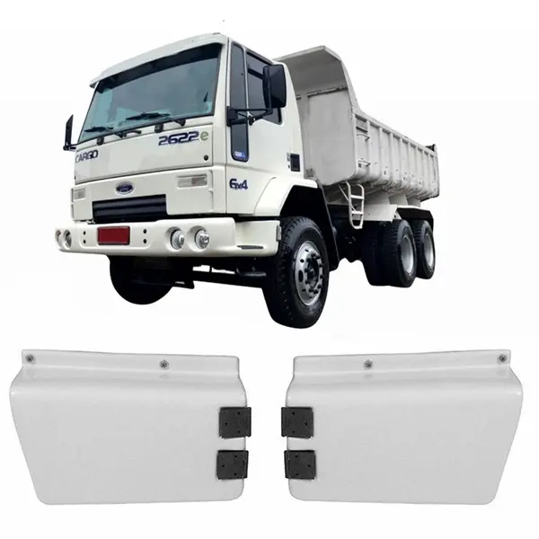 Tampa Estribo Caminhão Ford Cargo Traçado 2000 a 2011 Par
