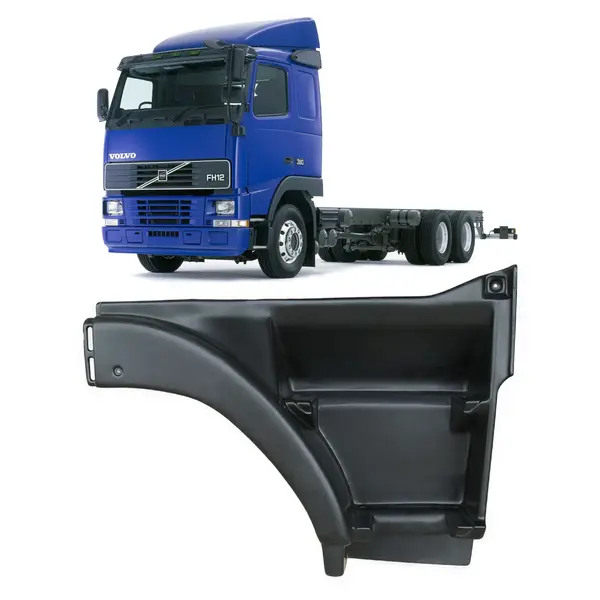 Tampa Lateral Estribo Caminhão Volvo FH Antigo L/d