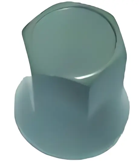 Tampa Porca Roda 32MM Alta Cinza para MB