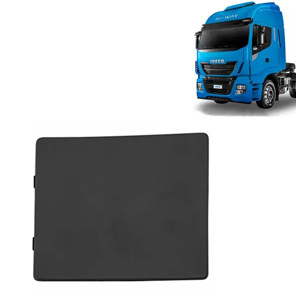 Tampa Quadrada Acabamento Para-Choque para Caminhão Iveco Stralis 2008 á 2014