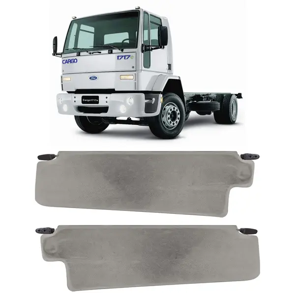 Tapa Quebra Sol Interno Caminhão Ford Cargo 815 2422 até ...2010 Par