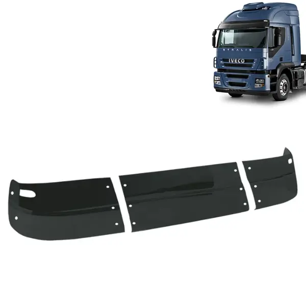 Tapa Sol Acrílico para Caminhão Iveco Stralis Cabine Alta