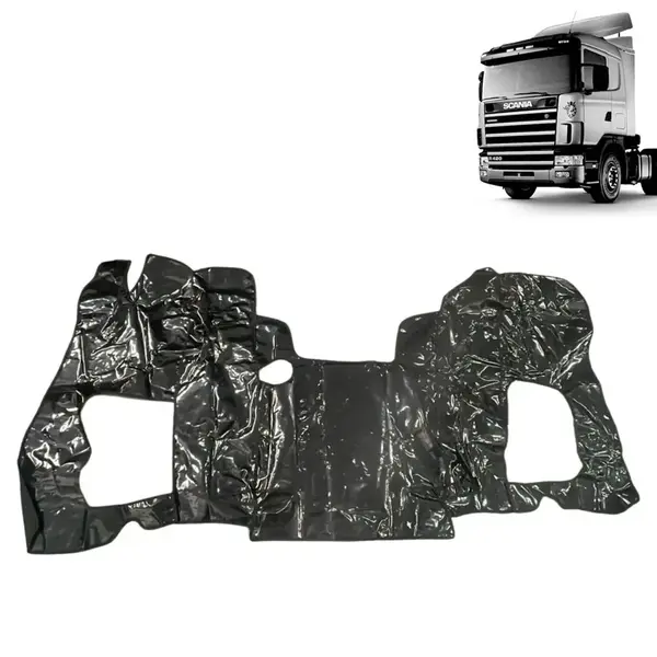 Tapete Assoalho Verniz Vinil para Caminhão Scania S4 114 / 124 R