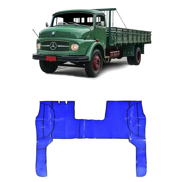 Tapete Verniz Caminhao MB 1113 1313 1114 1518 2013 Azul