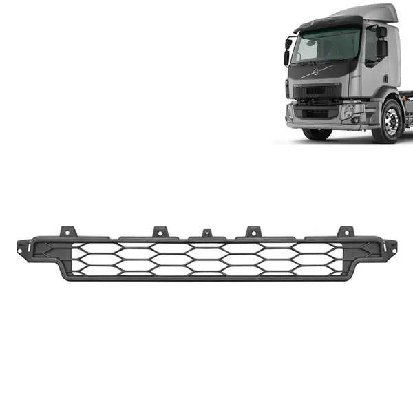 Tela Acabamento Superior Para-Choque Para Caminhão Volvo VM 2015 á 2020