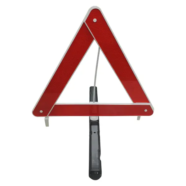 Triangulo Segurança Caminhão Carro Onibus c/ Base Pesada