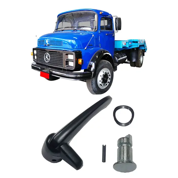 Trinco Quebra Vento Caminhão MB 1113 L/e Preto