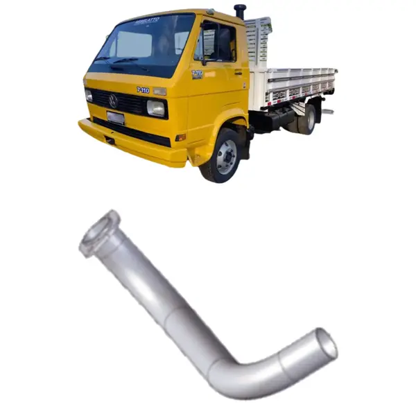 Tubo Escapamento Saída Motor 3'' VW 7.110S 1987 até 1994