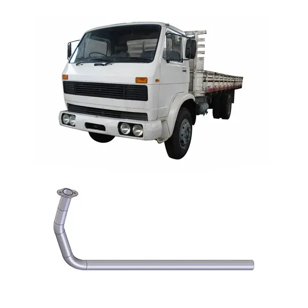 Tubo Escapamento Saída Motor Caminhão VW 11-130 13-130 2,5''