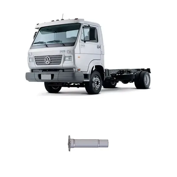 Tubo Intermediário Escapamento VW 7100 8140 8120 8150 2,5''