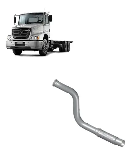 Tubo Saida Motor MB Atron 1319 EURO V