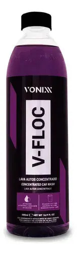 V-floc 500ml Shampoo Automotivo Neutro Concentrado Vonixx