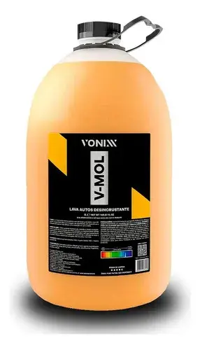 V-mol Desincrustante De Lama E Graxa Lava Autos 5l Vonixx