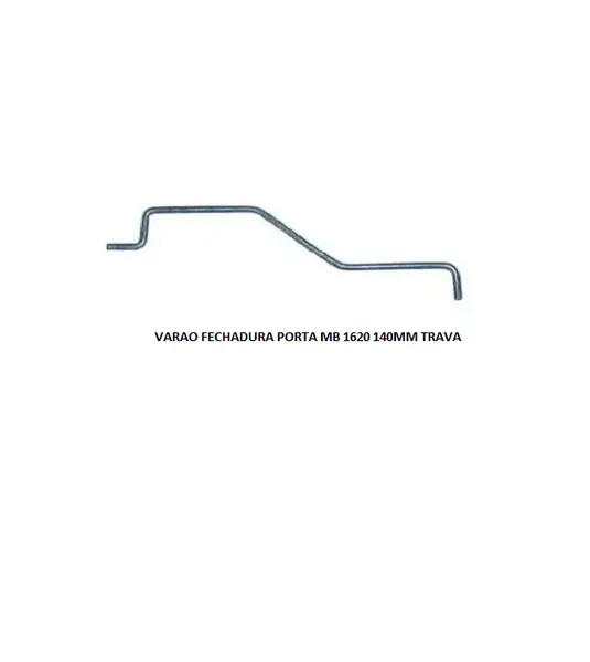 Varao Fechadura Porta MB 1620/1938LS/ATRON 140MM Trava Menor