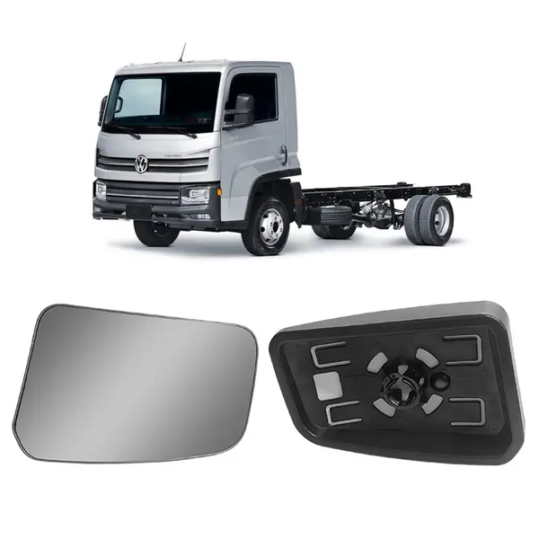 Vidro Espelho Retrovisor Inf VW Delivery 2018... L/e Convexo