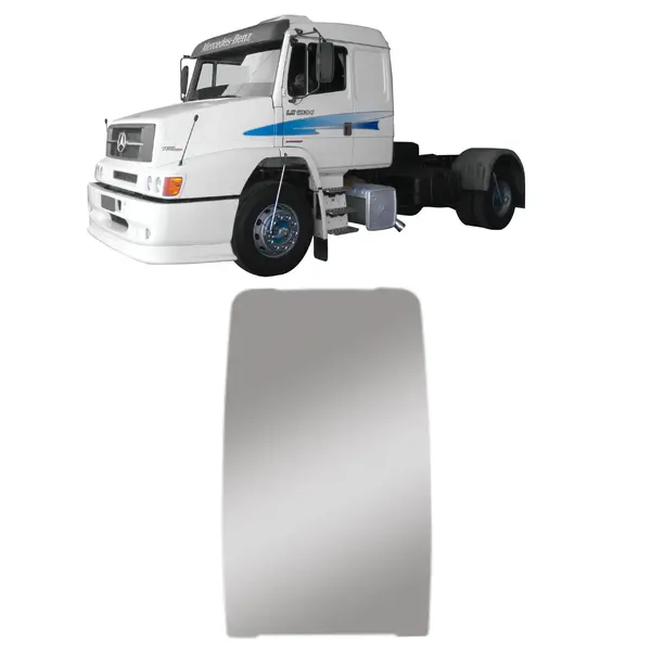 Vidro Espelho Retrovisor Plano para Caminhões MB 1634 1938 2638 Atron 1635