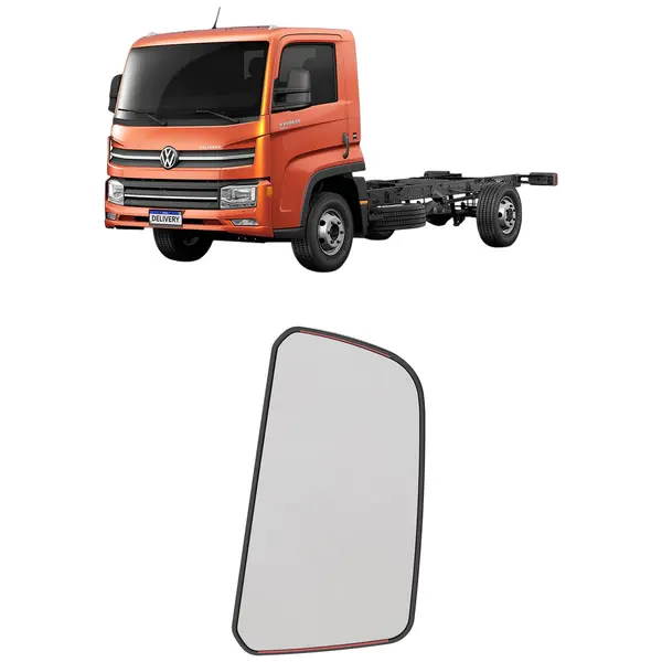 Vidro Espelho Retrovisor Plano VW Delivery 2018.. L/d C/base