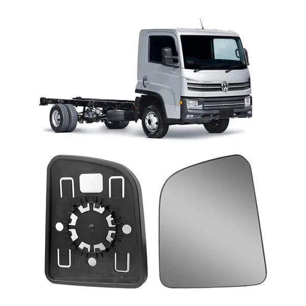 Vidro Espelho Retrovisor Sup. VW Delivery 2018 L/d Convexo