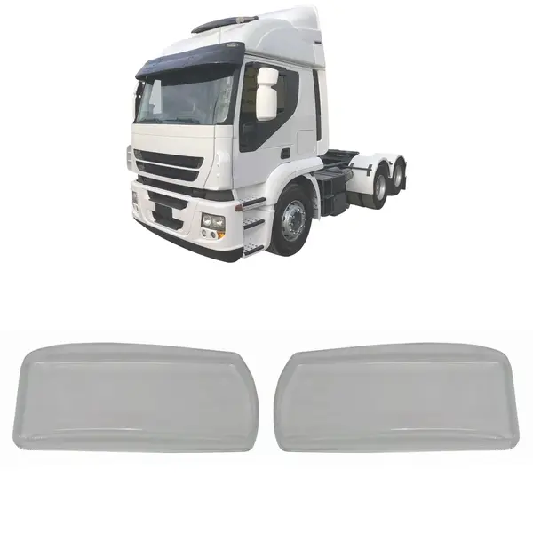 Vidro Farol Caminhão Ivco Stralis - Par