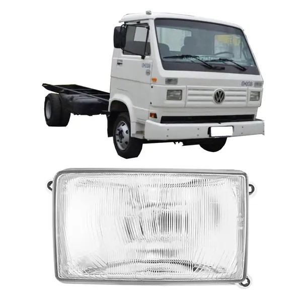 Vidro Farol Caminhão VW 1994 a 1999 - Nino L/d