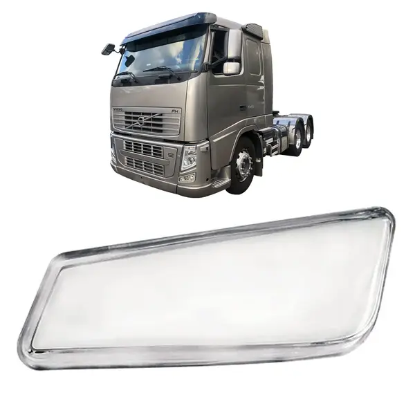 Vidro Lente Farol Auxiliar Volvo FH13 FM13 2010 a 2014 L/e