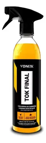 Vonixx Tok Final Cera Liquida Carnauba Proteção Automotiva 500ml
